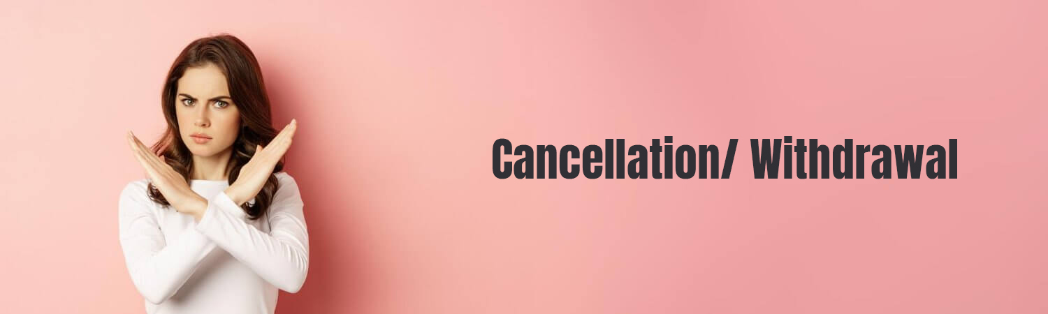 cancellation